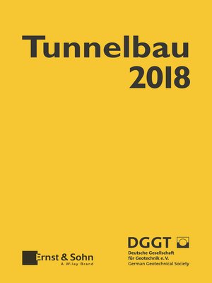 cover image of Taschenbuch für den Tunnelbau 2018